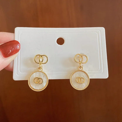 2023 Fashion Dangle Earrings Korean Nuevo En Pendientes Accesorios Para Mujer for Women Trending Party Jewelry Wholesale