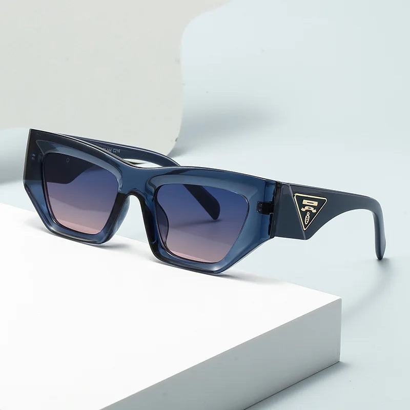 Trendy Fashion Sunglasses - Stylish Square Designer Unisex UV400