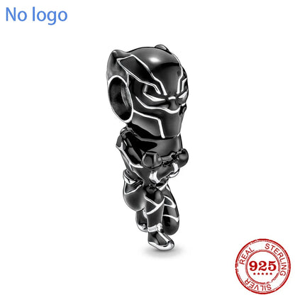 Charm Beads 925 Silver Fit Original DIY Accessories Bead for Decoration Bracelets Spider-Man Neaklace Pendant Jewelry Gifts New