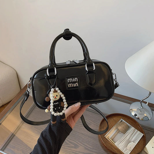 Elegant Ladies Tote Bag Leather Handbag Crossbody Shoulder Messenger Luxury Designer Famous Brand Classic Women's