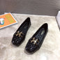 Women's Square Toe Loafers - Soft Comfortable Flat Shoes