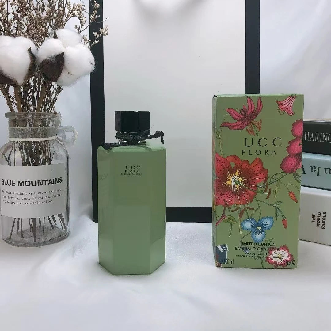 Trendy Love Neutral Perfume Spray | Blue White Porcelain Bottle | 100ml Unisex EDT