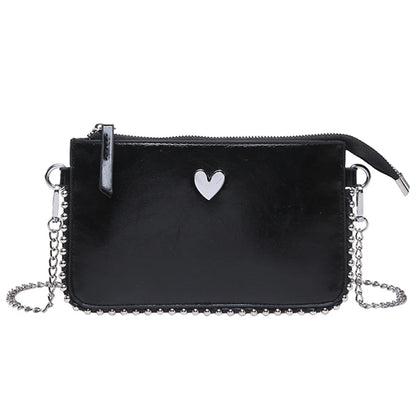 Solid color Design Crossbody Bags For Women Fashion Chain Mobile Phone Purses Fashion Shoulder Messenger Bag Sac A Main Female