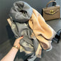 Luxury Imitation Cashmere Scarf -  Autumn Winter Warm Fashion Shawl