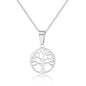 Luxury Brand Love Heart Necklace For Women Paragraph Clavicle Necklace Stainless Steel Gold Color Peach Necklace Fine Jewelry