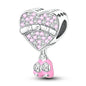 925 Sterling Silver Charm Beads | Butterfly, Crown, Heart & Perfume Bottle Zircon Charms for Women