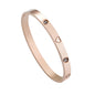 Luxury White Shell Bracelet - Titanium Steel Bangle for Women