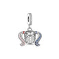 Sterling Silver Sunflower Best Friend Charm Bead - Bracelet Accessory