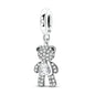 925 Sterling Silver Bear, Kart & Family Tree Charm Bead | Fits Pandora Bracelets & Pendants for Women