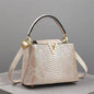 Luxury High-End Handbag -  Spring Fashion Ostrich Pattern Crossbody Shoulder Bag