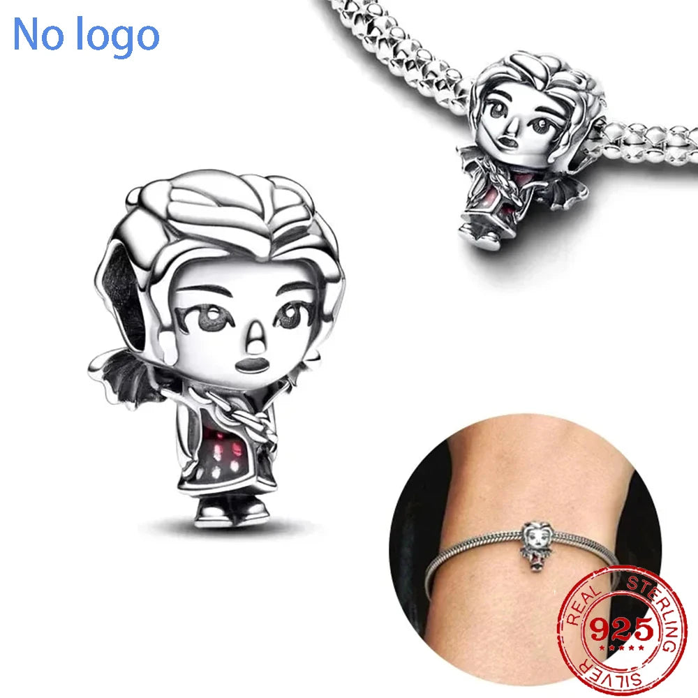 Charm Beads 925 Silver Fit Original DIY Accessories Bead for Decoration Bracelets Spider-Man Neaklace Pendant Jewelry Gifts New