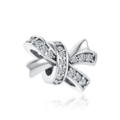 Sterling Silver Sunflower Best Friend Charm Bead - Bracelet Accessory