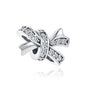 Sterling Silver Sunflower Best Friend Charm Bead - Bracelet Accessory