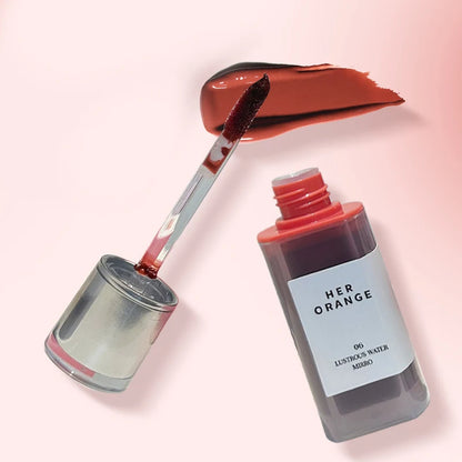 HERORANGE Crystal Gloss Lip Lacquer: Long-Lasting Hydration, Non-Sticky Formula with Glass-Like Shine at an Affordable Price