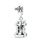 925 Sterling Silver Bear, Kart & Family Tree Charm Bead | Fits Pandora Bracelets & Pendants for Women