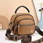 Luxury Structured Shoulder Bag - Versatile PU Leather Handbag for Shopping & Everyday