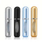 Portable Mini Travel Perfume Atomizer — Refillable Aluminum Bottle | Single & 4-Pack