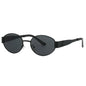Retro Oval Metal Sunglasses - Luxury Fashion UV400 Unisex Eyewear