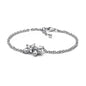 Brand new 925 sterling silver zirconia exquisite tennis star bracelet for women DIY original charm beads exquisite jewelry