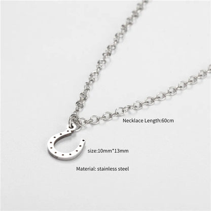 Luxury Brand Love Heart Necklace For Women Paragraph Clavicle Necklace Stainless Steel Gold Color Peach Necklace Fine Jewelry