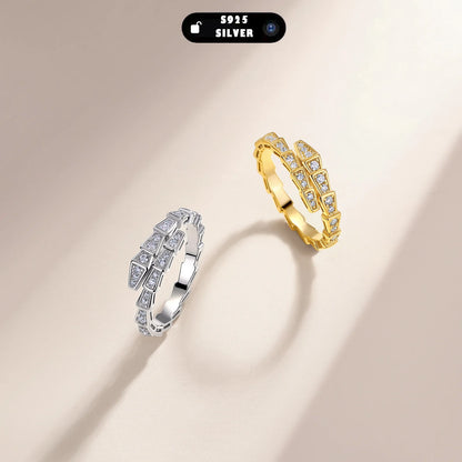 0.37ct Moissanite Stackable Eternity Ring - 925 Sterling Silver