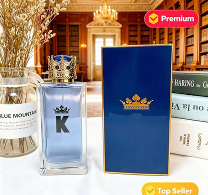 Trendy Love Neutral Perfume Spray | Blue White Porcelain Bottle | 100ml Unisex EDT