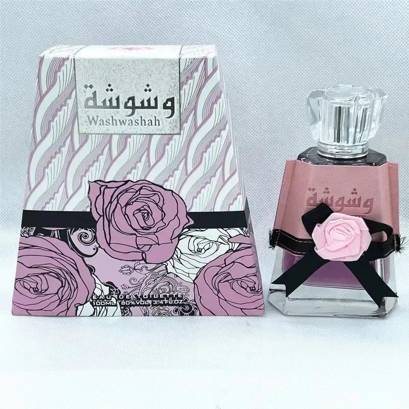 Arab Perfume Woman Long Lasting Fragrance Body Spray Perfumes For Women Middle East Marshmallow Parfum Fruity Notes Pheromone