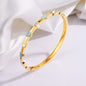 Stainless Steel Bangle Bracelet Designer Jewelry Gold Plated Bangles Women's Bracelets Woman Accessories for Women 2025 Trend