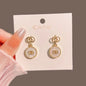 2023 Fashion Dangle Earrings Korean Nuevo En Pendientes Accesorios Para Mujer for Women Trending Party Jewelry Wholesale