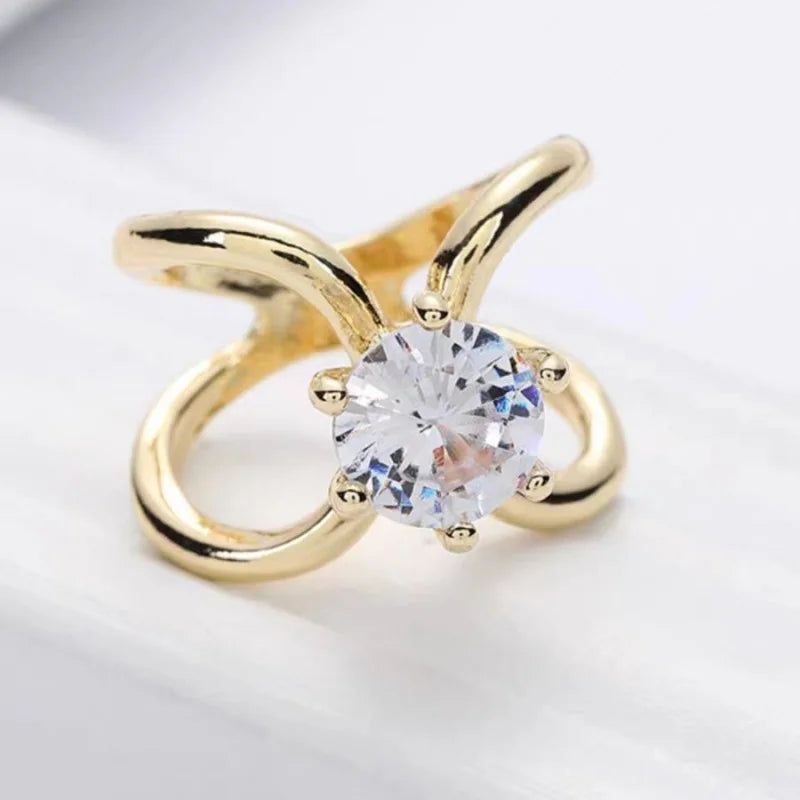 Luxury Silk Scarf Buckle Multifunctional Square Scarf Buckle Brooch Ring Matched Fashionable High-End Silk Accessory For Ladies