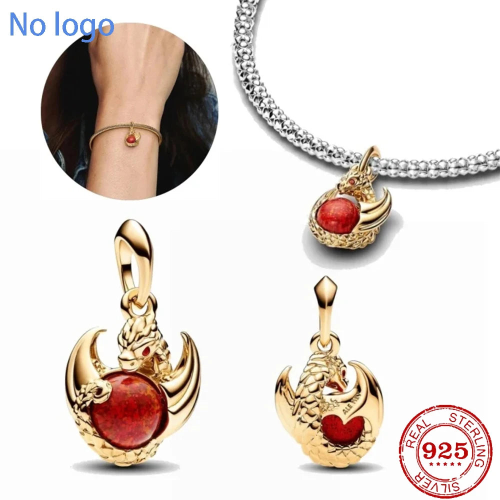 Charm Beads 925 Silver Fit Original DIY Accessories Bead for Decoration Bracelets Spider-Man Neaklace Pendant Jewelry Gifts New