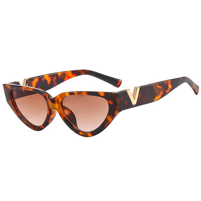 Luxury Vintage Cat Eye Sunglasses - Designer UV400 Fashion Eyewear