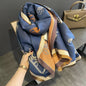 Luxury Imitation Cashmere Scarf -  Autumn Winter Warm Fashion Shawl