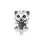 925 Sterling Silver Bear, Kart & Family Tree Charm Bead | Fits Pandora Bracelets & Pendants for Women