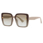 Brand Sunglasses Women's Square Classic Large Frame Fashion Men's Rectangular Letter Design Retro Sun Glasses UV400