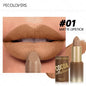 1pcs Multi-color Lipstick, Brown Lip Gloss, Waterproof and Long-lasting, Full and Charming Lips, Lip Cosmetics