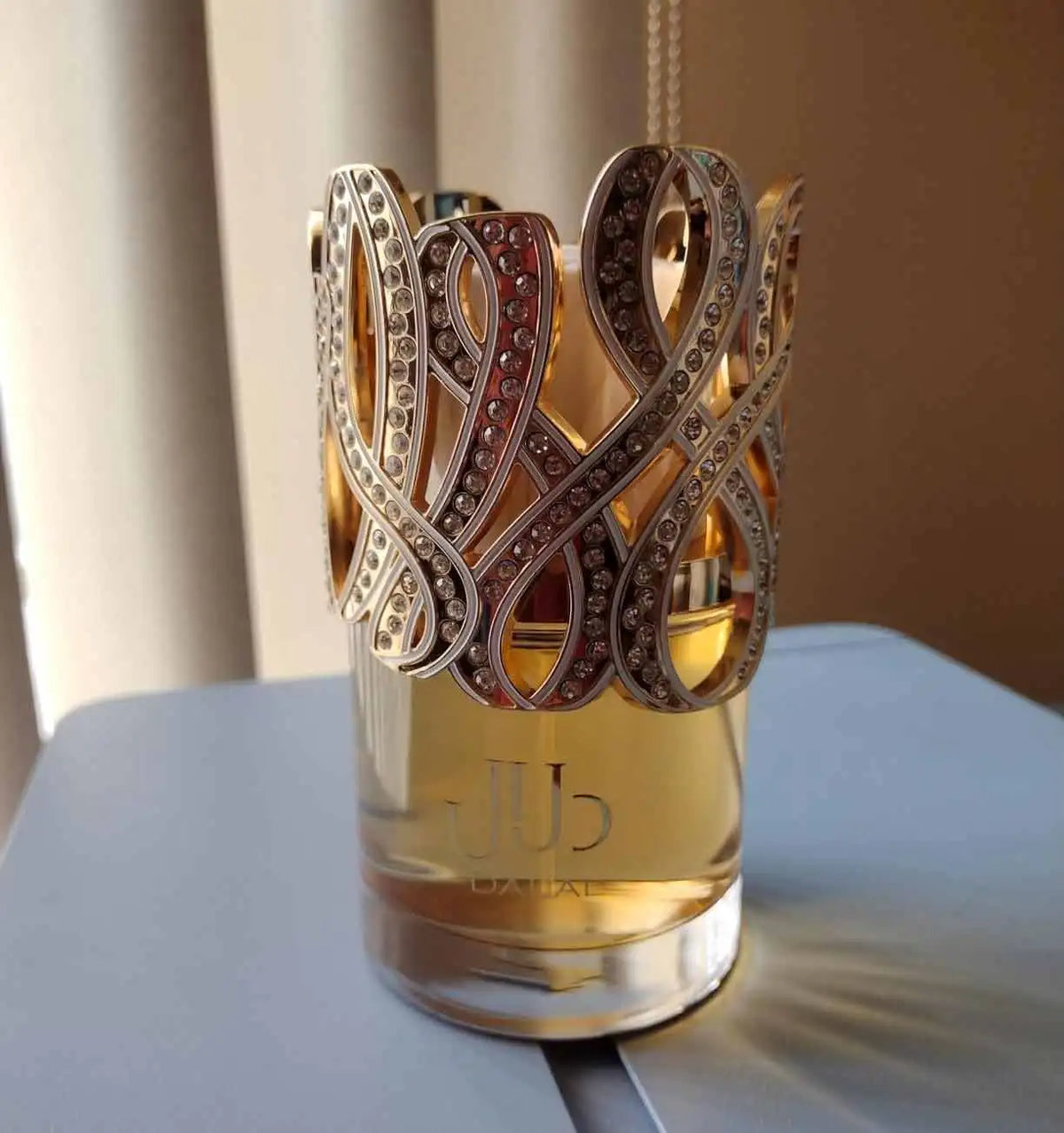 Arabic Perfume Dalal EDP 100ml - Floral Fruity Gourmand Fragrance for Women, Luxurious Golden Bottle