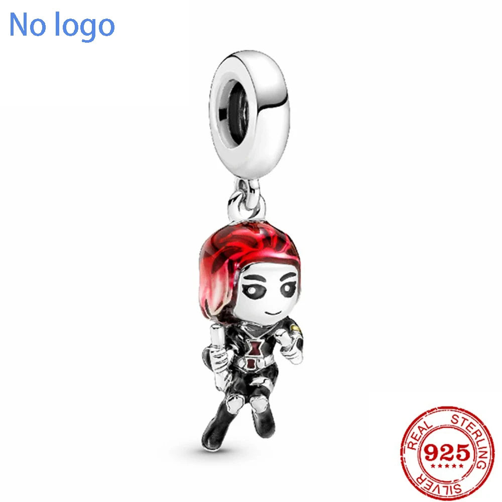 Charm Beads 925 Silver Fit Original DIY Accessories Bead for Decoration Bracelets Spider-Man Neaklace Pendant Jewelry Gifts New