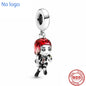 Charm Beads 925 Silver Fit Original DIY Accessories Bead for Decoration Bracelets Spider-Man Neaklace Pendant Jewelry Gifts New