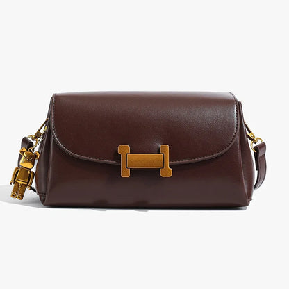Small handbag for women in spring simple and versatile small square bag, retro and stylish commuting crossbody bag