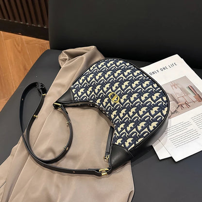 Popular Classic Elegant Leather Shoulder Bag Messenger Bag For Women From Luxury Brand Famous Designer