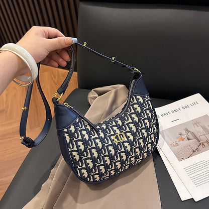 Popular Classic Elegant Leather Shoulder Bag Messenger Bag For Women From Luxury Brand Famous Designer