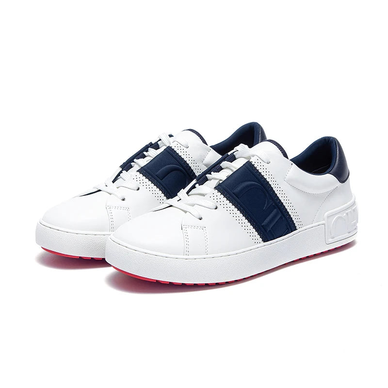 Women's White Casual Sneakers - Balance Technology Comfort Shoes