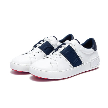Women's White Casual Sneakers - Balance Technology Comfort Shoes