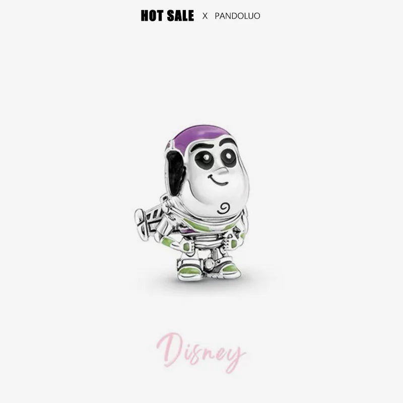 925 sterling silver charm Stitch Charm bead,Original Women Bracelet ,Necklace Pendant Jewelry Holiday gift