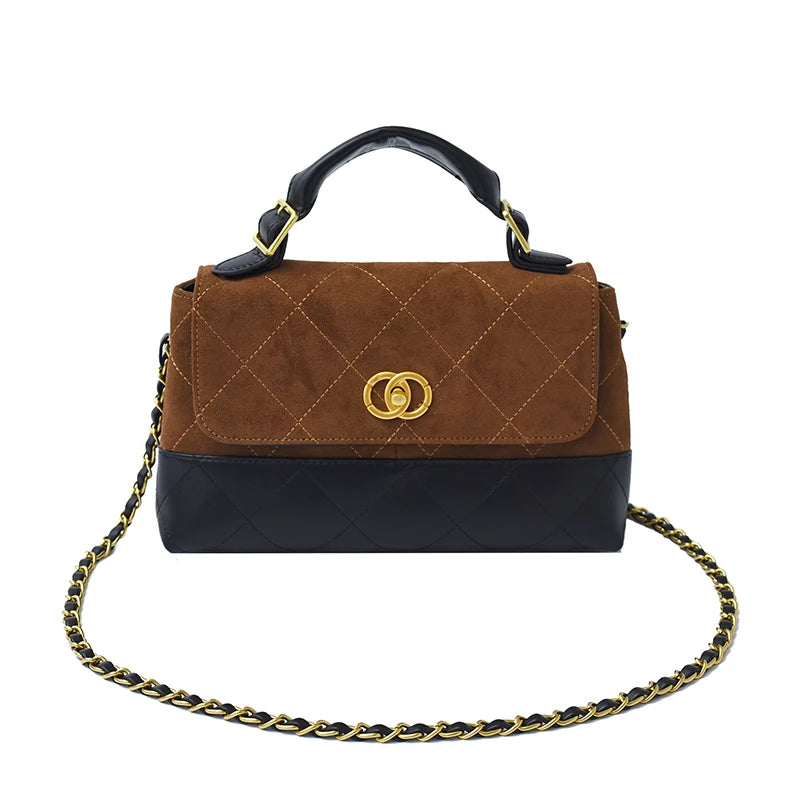 Popular Classic Elegant Women's Leather Handbag by Famous Designer Luxury Brand Ladies Crossbody Bag Tote Fashion