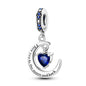 925 Sterling Silver Tree of Life, Peach Heart & Sweet Love Charm Bead | Fits Bracelets & Necklaces