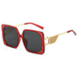 High-End Large Frame Sunglasses - European American Style Fashion Accessory