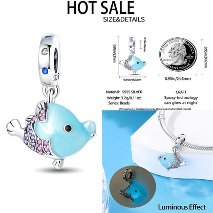 925 sterling silver charm Stitch Charm bead,Original Women Bracelet ,Necklace Pendant Jewelry Holiday gift