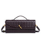 Classic Elegant Ladies Crossbody Bag Leather Handbag Shoulder Tote Luxury Designer Famous Brand Women's Chic Style